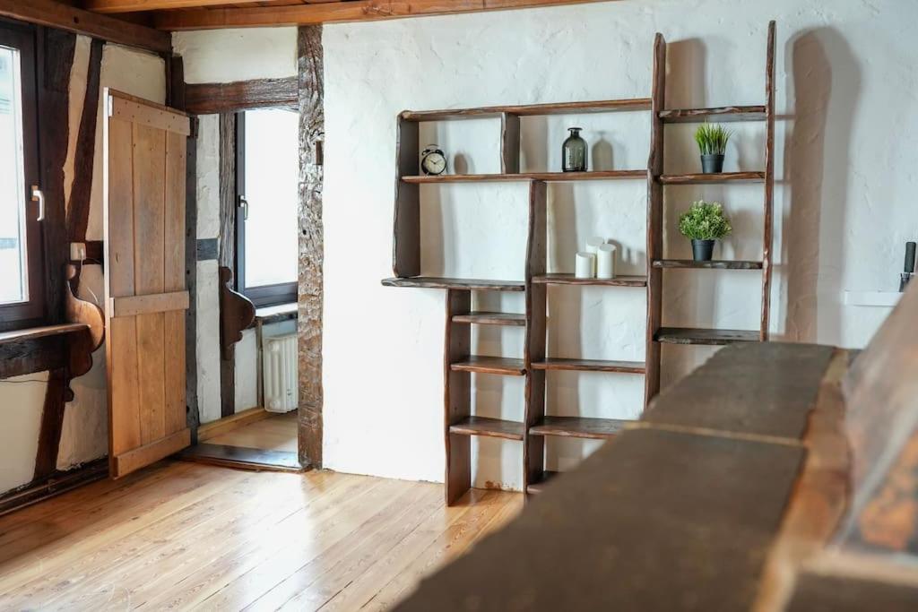 Charmante Fachwerk Wohnung Mit Terrasse In Der Altstadt Koblenz  Ngoại thất bức ảnh