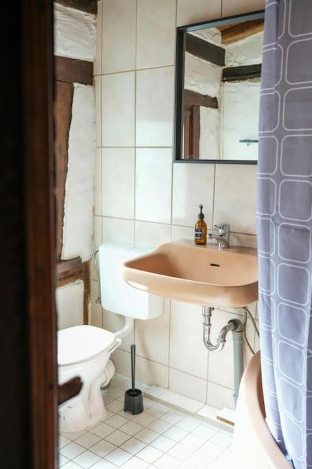 Charmante Fachwerk Wohnung Mit Terrasse In Der Altstadt Koblenz  Ngoại thất bức ảnh
