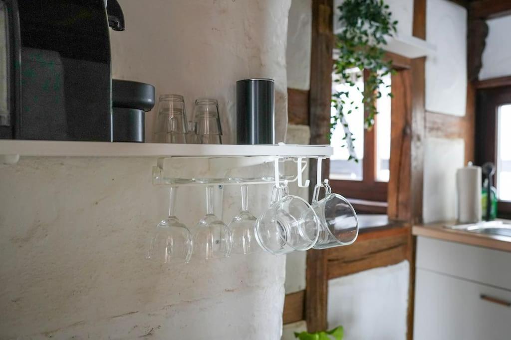 Charmante Fachwerk Wohnung Mit Terrasse In Der Altstadt Koblenz  Ngoại thất bức ảnh