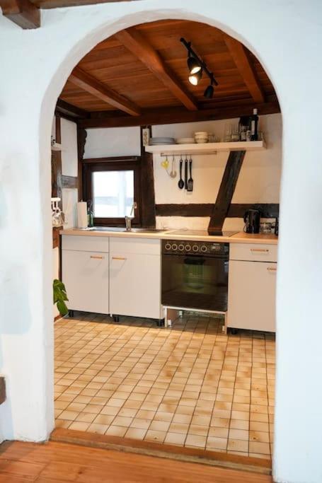 Charmante Fachwerk Wohnung Mit Terrasse In Der Altstadt Koblenz  Ngoại thất bức ảnh